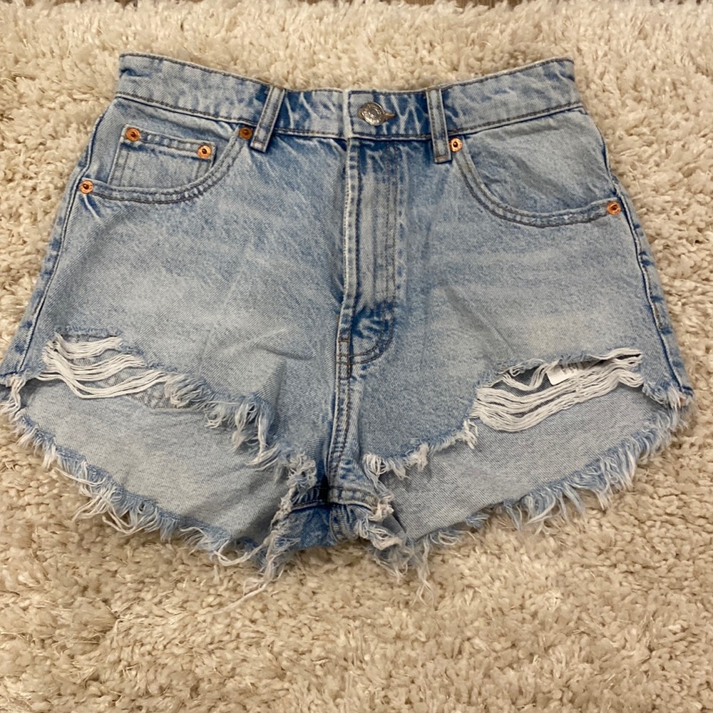 ZARA DENIM SHORTS